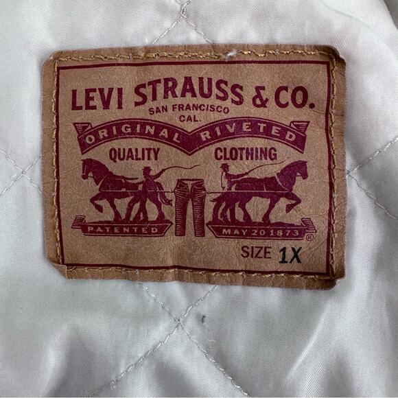 Levis - Vintage Sherpa Trucker Jean Jacket, Size 14-16 - Picture 7 of 16